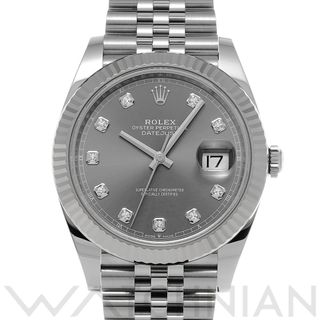 ロレックス(ROLEX)の中古 ロレックス ROLEX 126334G ランダムシリアル スレート /ダイヤモンド メンズ 腕時計(腕時計(アナログ))