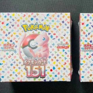 ポケモン(ポケモン)の【シュリンク付き】151 新品未開封 2BOX ポケモンカードゲーム 2BOX(Box/デッキ/パック)