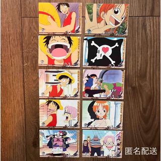 ワンピース(ONE PIECE)のONE PIECE シール　10枚(キャラクターグッズ)