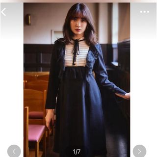 ハーリップトゥ(Her lip to)のherlipto La Seine Dress Sサイズ(ひざ丈ワンピース)