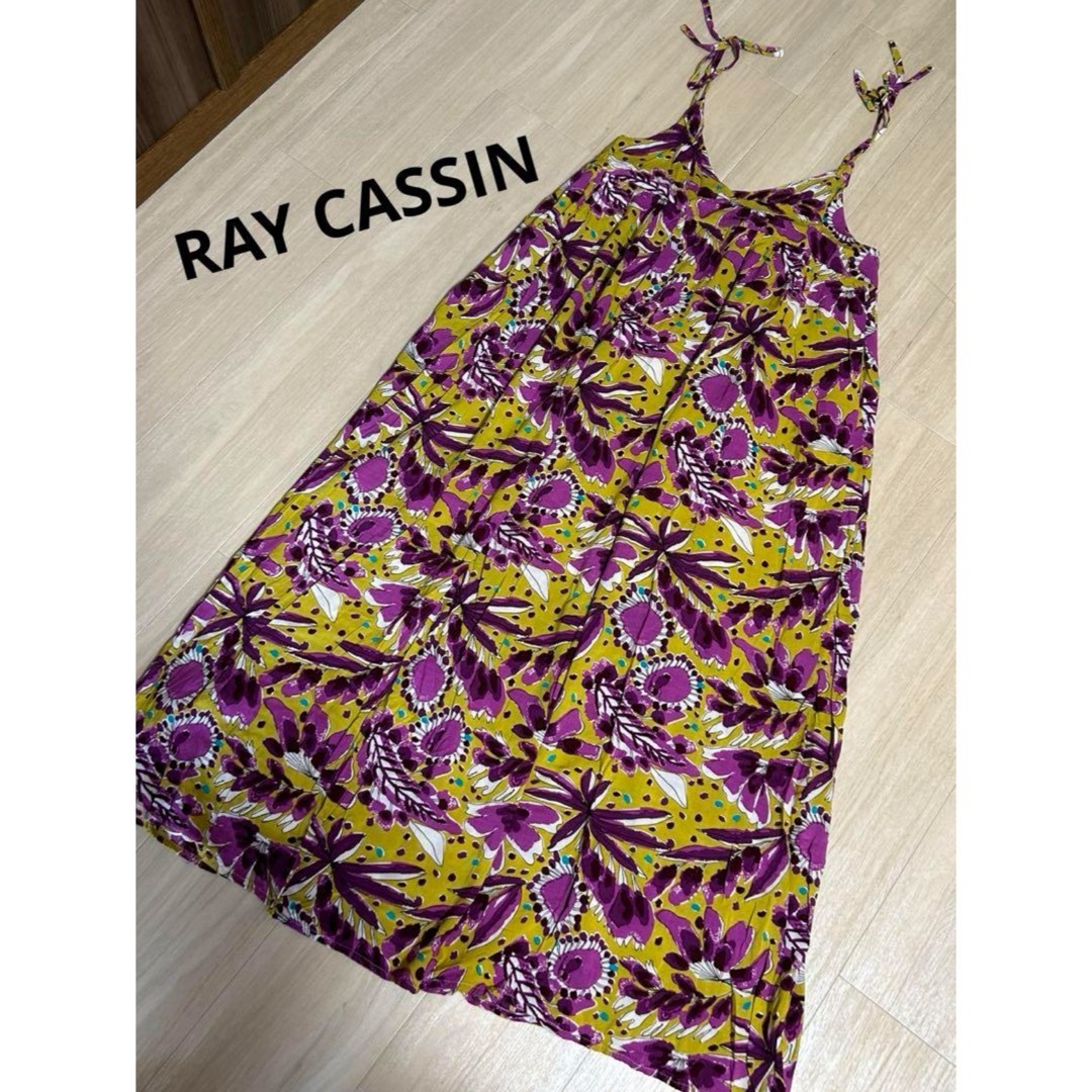 RayCassin(レイカズン)のRAY CASSIN レイカズン　フラワープリントキャミワンピース レディースのワンピース(ロングワンピース/マキシワンピース)の商品写真