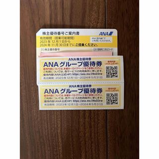 エーエヌエー(ゼンニッポンクウユ)(ANA(全日本空輸))のANA株主優待、グループ優待券(航空券)