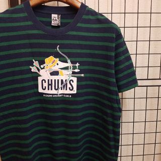 チャムス(CHUMS)のCHUMS ARCHERY CLUB Border S/S Tee(Tシャツ/カットソー(半袖/袖なし))