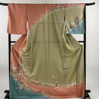 訪問着 身丈171.5cm 裄丈69cm 正絹 美品 秀品 【中古】(着物)