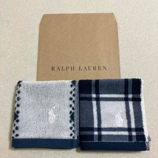 Ralph Lauren - ラルフローレン☆タオルハンカチ 2枚セット