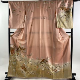 訪問着 身丈165.5cm 裄丈68cm 正絹 秀品 【中古】(着物)