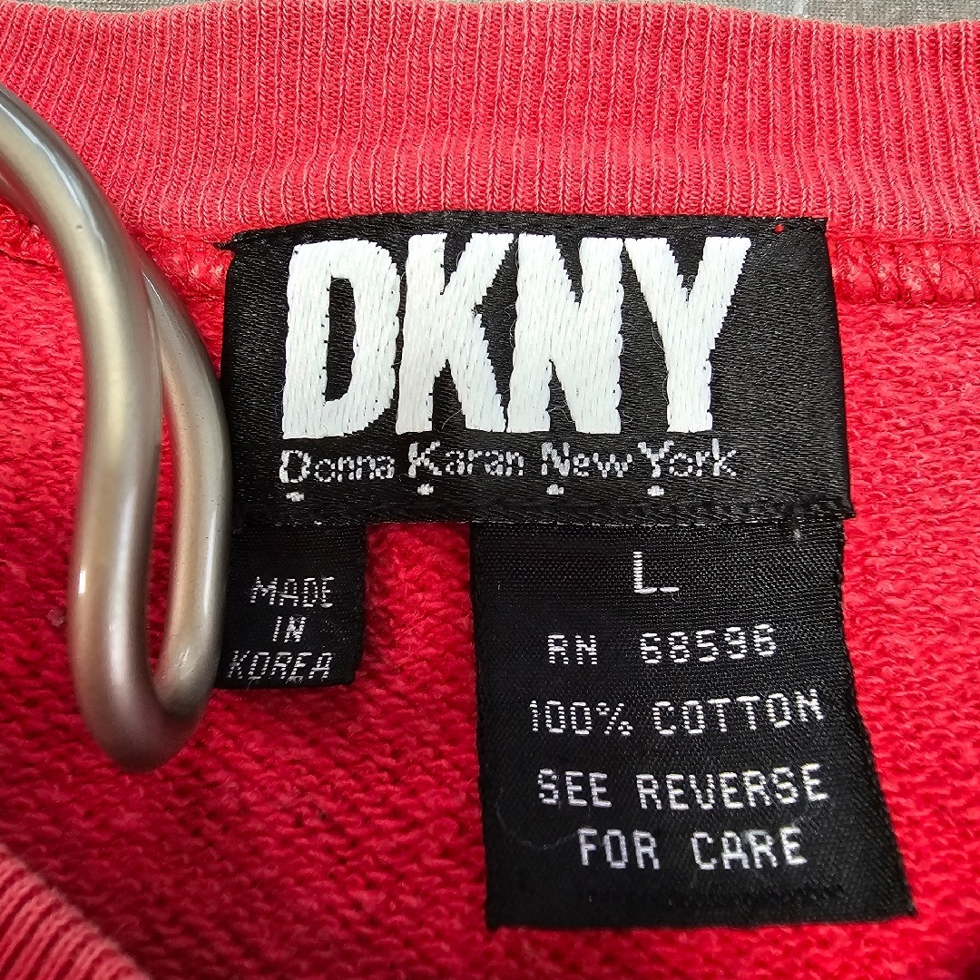 DKNY(ダナキャランニューヨーク)のDKNY ダナキャランニューヨーク スウェット トレーナー ビッグロゴ メンズのトップス(スウェット)の商品写真