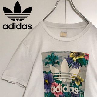 アディダス(adidas)の【ヴィンテージ】アディダス　センタープリントTシャツ　定番　A1188(Tシャツ/カットソー(半袖/袖なし))