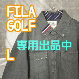 フィラ(FILA)のFILA GOLF フィラ カットソー ポロシャツ(ポロシャツ)