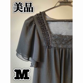 美品 ✾ 半袖ワンピース M相当(ひざ丈ワンピース)