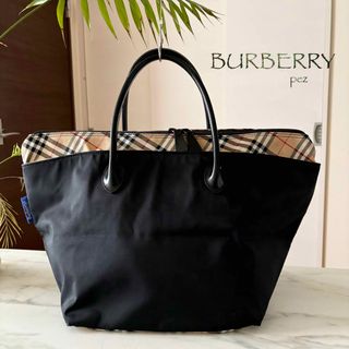 正規品 BURBERRY バーバリー ノバチェック トートバッグ