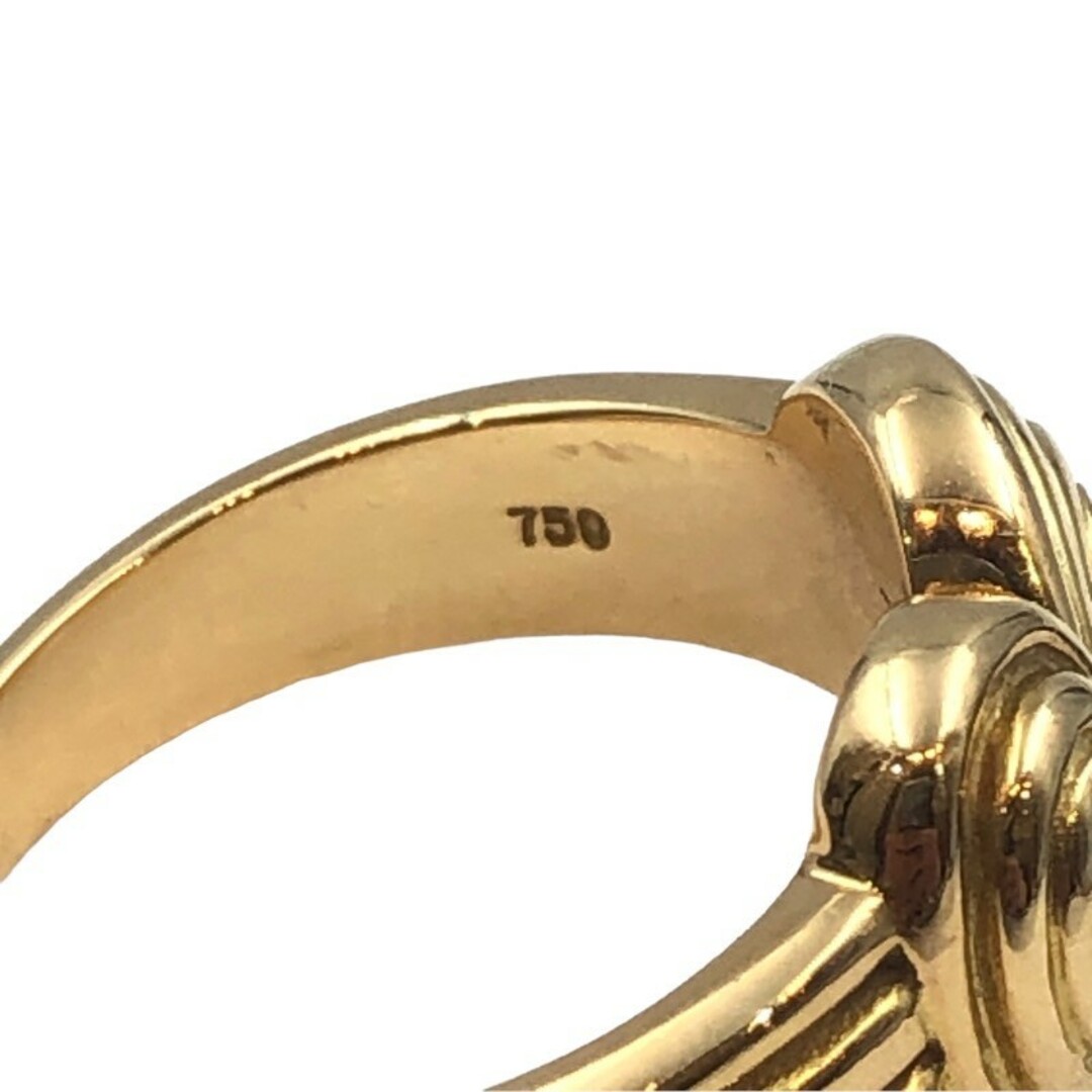 Tiffany & Co.(ティファニー)の　ティファニー TIFFANY＆CO トルネードリング 750YG #53 750YG ジュエリー レディースのアクセサリー(リング(指輪))の商品写真