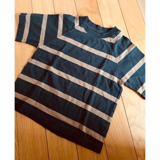 ユニクロ(UNIQLO)のユニクロU  Tシャツ　ボーダー　120(Tシャツ/カットソー)