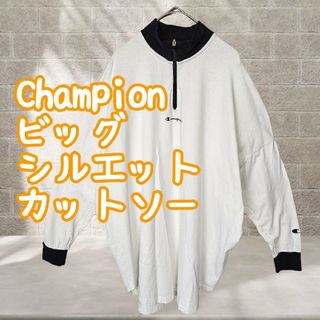 Champion - チャンピオン Champion ロングスリーブ シャツ ビッグロゴ