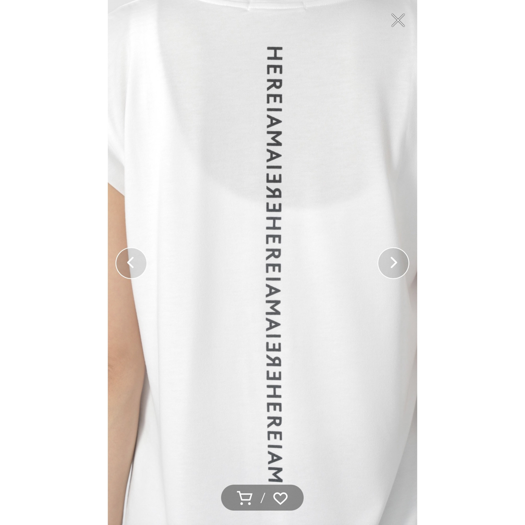 HEREIAM 吸水速乾 ミラーロゴノースリプルオーバー2 sizeM レディースのトップス(Tシャツ(半袖/袖なし))の商品写真