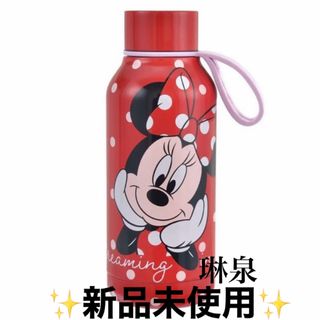 ディズニー(Disney)のディズニー　ミニー　ドット ステンレスボトル　水筒　タンブラー　ディズニーストア(タンブラー)