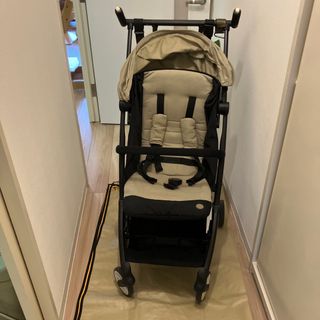 cybex - 旧型サイベックス　リベル　ベージュ　バンパーバー付き　ベビーカー　コンパクト