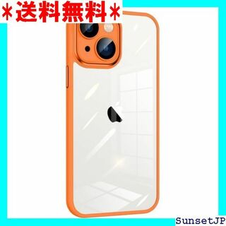 ☆在庫限り☆ Donocao iPhone15ケース クリ い オレンジ 378(その他)