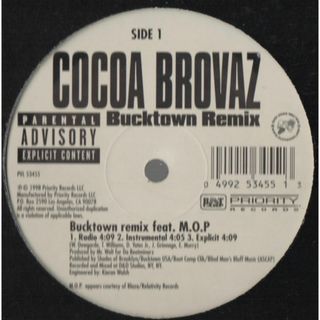 【廃盤12inch】Cocoa Brovaz / Bucktown (Remix(その他)