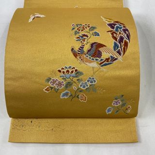 袋帯 美品 秀品 六通 正絹 【中古】