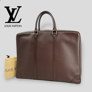 ルイヴィトン(LOUIS VUITTON)のほぼ未使用■ルイ ヴィトン■エピ ポルトドキュマン ヴォワヤージュ 人気色(ビジネスバッグ)