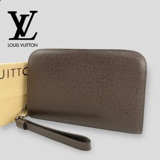 ルイヴィトン(LOUIS VUITTON)のほぼ未使用■ルイ・ヴィトン■ タイガ バイカル セカンド シルバー金具・グリズリ(セカンドバッグ/クラッチバッグ)