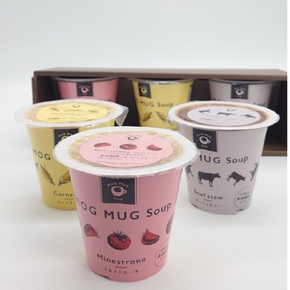 MOG MUG Soup 3種のスープセット 簡単レンジであたためるだけ☓2箱(その他)