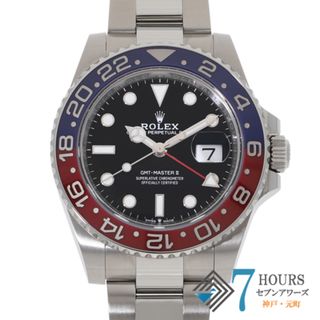 ロレックス(ROLEX)の【120849】ROLEX ロレックス  126710BLRO GMTマスター2 ブラックダイヤル ランダム番 SS 自動巻き ギャランティーカード 純正ボックス 腕時計 時計 WATCH メンズ 男性 男 紳士 【未使用品】【中古】(腕時計(アナログ))