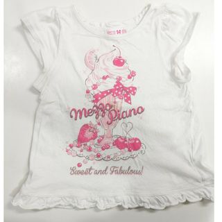 メゾピアノ(mezzo piano)の【mezzo piano】110size 半袖トップス(Tシャツ/カットソー)