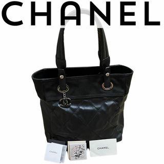 CHANEL - 【新品に近い】シャネル CHANEL  パリビアリッツPM トートバッグ