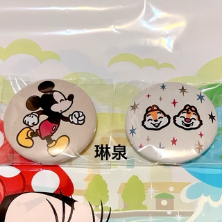 ディズニー(Disney)のレッツゴー 東京ディズニーリゾート　カンバッジコレクションミッキーチップ&デール(キャラクターグッズ)