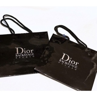 クリスチャンディオール(Christian Dior)のDIOR クリスチャンディオール　バックステージスタジオショッパー袋ショップ袋(ショップ袋)