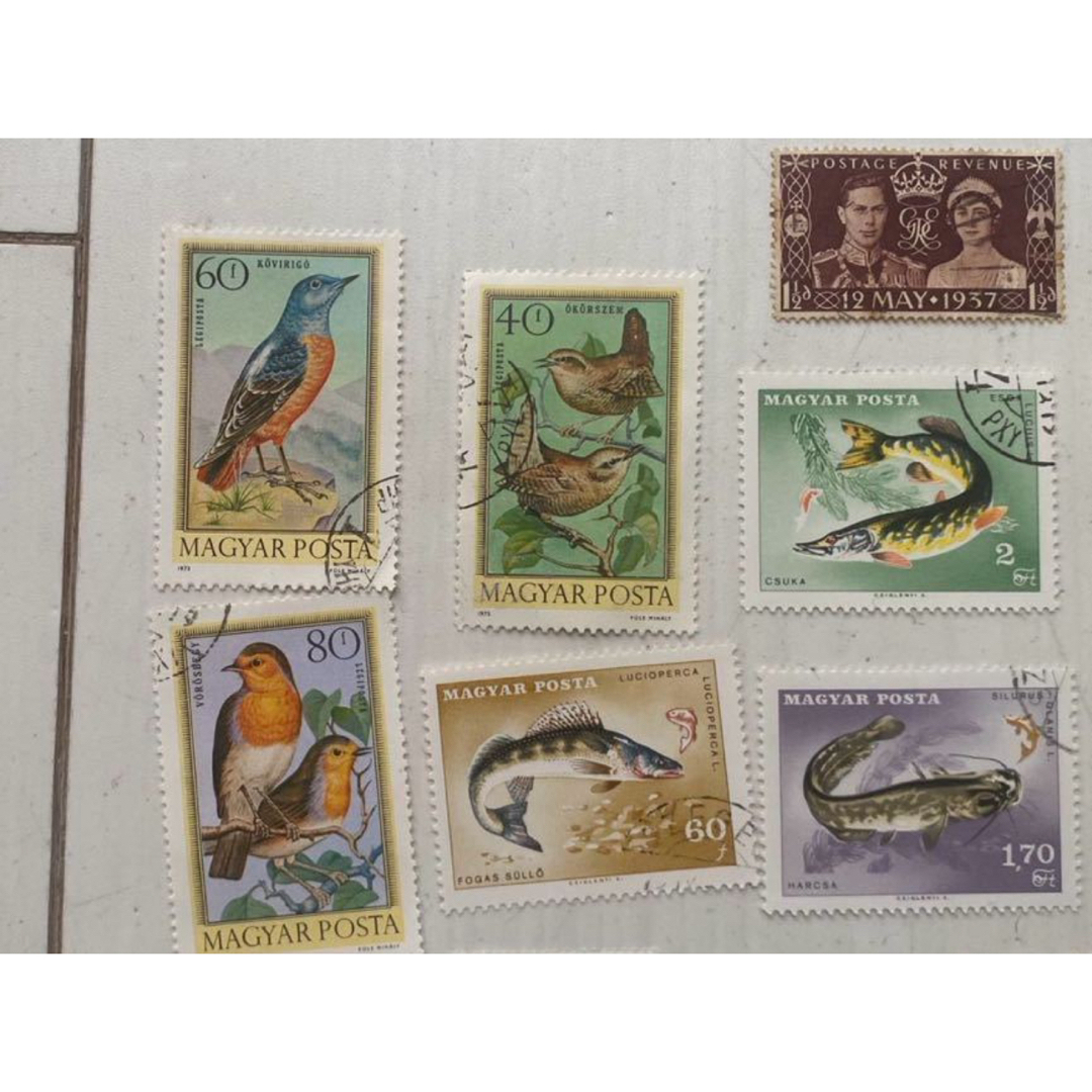 ヨーロッパ　南米　カリブ 英国　ロシア　オーストラリア 郵便　郵政　切手 レトロ エンタメ/ホビーの美術品/アンティーク(その他)の商品写真