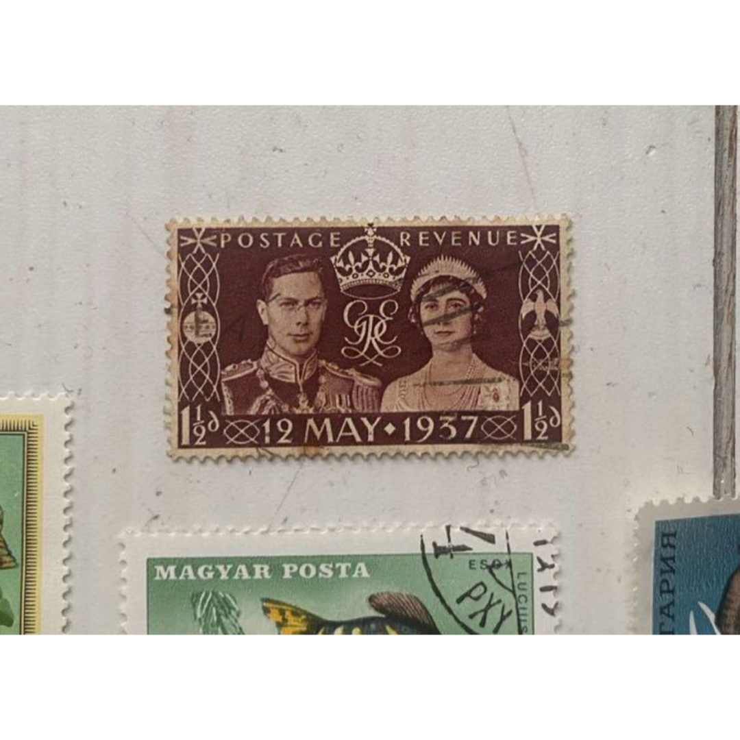 ヨーロッパ　南米　カリブ 英国　ロシア　オーストラリア 郵便　郵政　切手 レトロ エンタメ/ホビーの美術品/アンティーク(その他)の商品写真