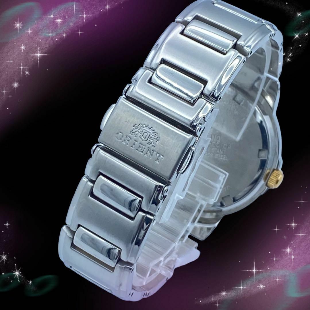 ORIENT(オリエント)の《美品　稼動品》　オリエント　スリースター　クリスタル　防水　メンズ腕時計 メンズの時計(腕時計(アナログ))の商品写真