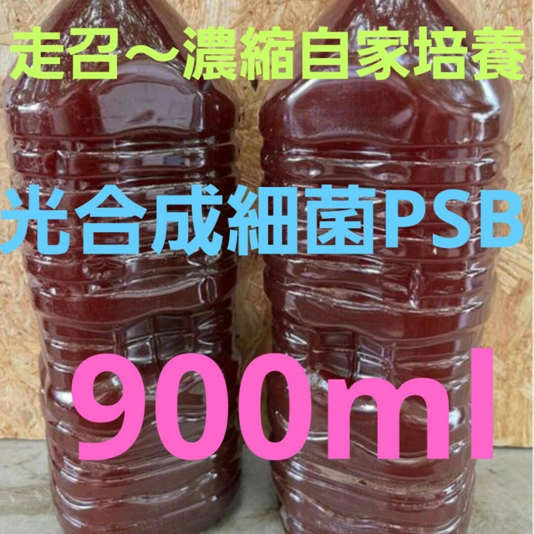 ♥大特価♥走召〜濃縮自家培養PSB900ml培養酵母10錠付き その他のペット用品(アクアリウム)の商品写真