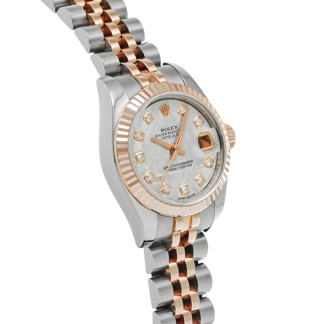 ROLEX(ロレックス)の中古 ロレックス ROLEX 179171G ランダムシリアル メテオライト /ダイヤモンド レディース 腕時計 レディースのファッション小物(腕時計)の商品写真