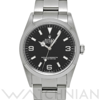 ロレックス(ROLEX)の中古 ロレックス ROLEX 114270 Y番(2002年頃製造) ブラック メンズ 腕時計(腕時計(アナログ))