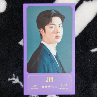 ボウダンショウネンダン(防弾少年団(BTS))の【公式】BTS バンバンコン メッセージフォト JIN ジン ソクジン ③(アイドルグッズ)