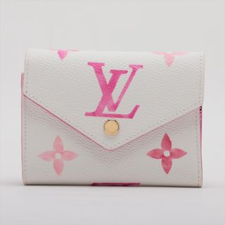 ルイヴィトン(LOUIS VUITTON)のヴィトン ポルトフォイユヴィクトリーヌ   ピンク レディース コンパクト(財布)