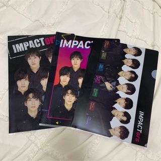 IMP. クリアファイル 3枚セット IMPACTors(アイドルグッズ)