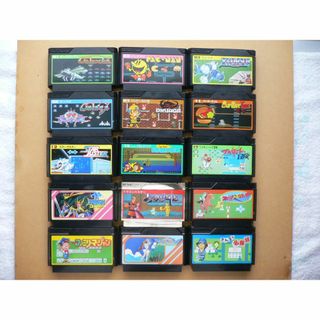 ナムコ ファミコンソフト 15本セット(家庭用ゲームソフト)