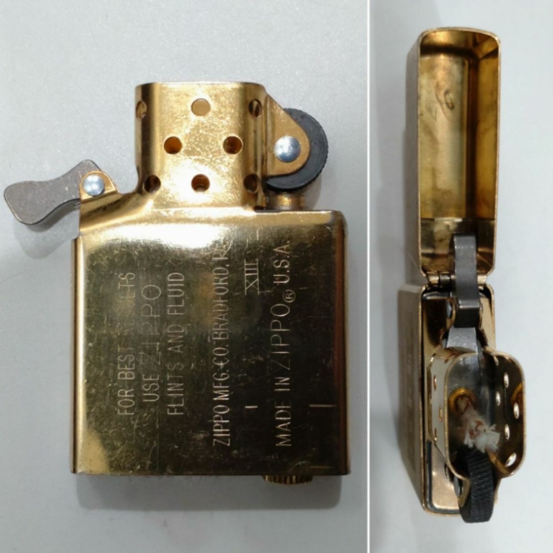 ZIPPO(ジッポー)の1462e ZIPPO SOLID BRASS オイルライター メンズのファッション小物(タバコグッズ)の商品写真