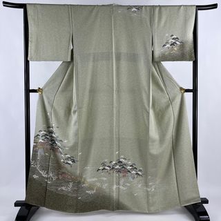 訪問着 身丈161cm 裄丈65.5cm 正絹 美品 秀品 【中古】(着物)