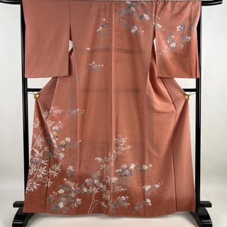 訪問着 身丈166.5cm 裄丈66.5cm 正絹 美品 名品 【中古】(着物)