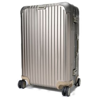 リモワ(RIMOWA)のリモワ　トパーズ 63L / オリジナル チェックイン M　924.63.03.4　アルミニウム　チタニウム　【中古】 商品番号 S-155602(トラベルバッグ/スーツケース)