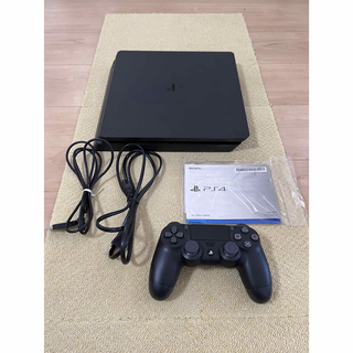 ソニー(SONY)の【美品】PlayStation®4 ブラック 500GB CUH-2100A(家庭用ゲーム機本体)