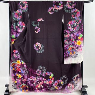 振袖 身丈170cm 裄丈67cm 正絹 名品 【中古】(着物)