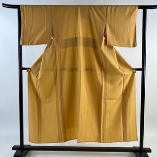 色無地 身丈150.5cm 裄丈62.5cm 正絹 美品 秀品 【中古】(着物)