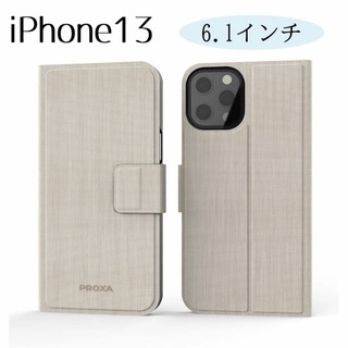 【大人上品】iPhone13 手帳型 ケース 6.1インチ ワイヤレス充電対応(iPhoneケース)